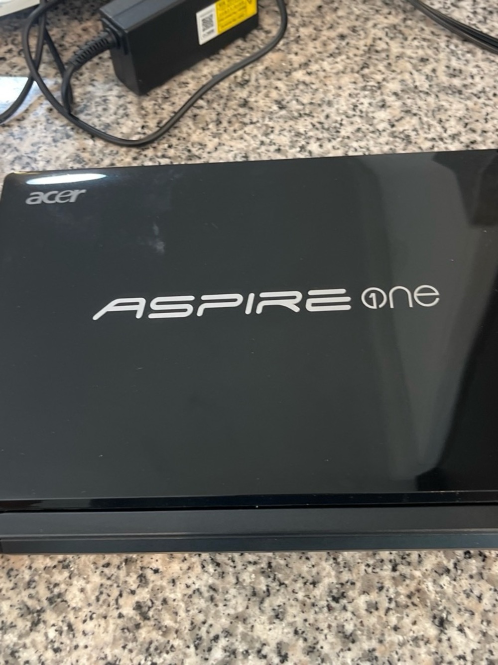 Acer Aspire One Glossy Black Compact Laptop